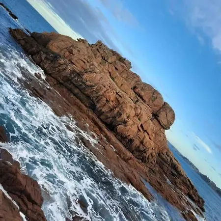 Appartement Vue Mer 50M De La Plage, Wifi Gratuit Perros-Guirec Exterior foto